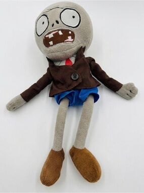 Plants Vs Zombies PVZ Stuffed Zombie Doll Toy Collectable Video Game Plush Kids